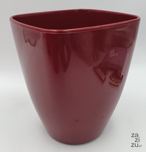 Osłonka / doniczka storczyk 15cm BORDOWA Osłonka / doniczka storczyk 15cm BORDOWA