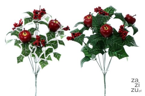 Ostrokrzew 6szt. 38cm | OZB06013 Ostrokrzew 6szt. 38cm | OZB06013