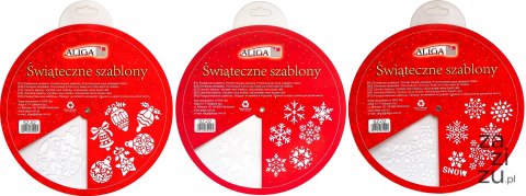 Szablony świąteczne do dekoracji okien BOŻE NARODZENIE | SZ-02 Szablony świąteczne do dekoracji okien BOŻE NARODZENIE | SZ-02