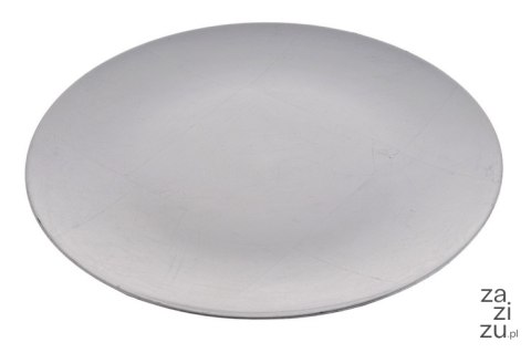 Talerz dekoracyjny plexi 33cm SILVER | P0002-33_SLV Talerz dekoracyjny plexi 33cm SILVER | P0002-33_SLV