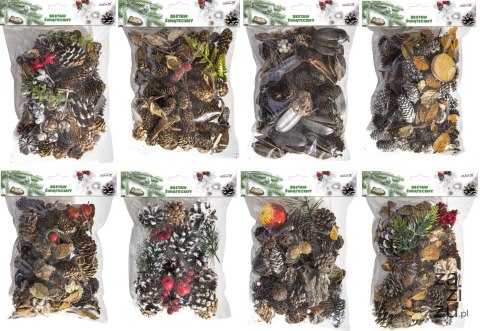 Zestaw świąteczny - szyszki, susz, dodatki 120 g | SGD-7126 Zestaw świąteczny - szyszki, susz, dodatki 120 g | SGD-7126