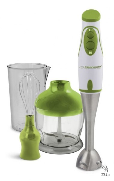 Blender ręczny pesto zielony ESPERANZA EKM003G Blender ręczny pesto zielony ESPERANZA EKM003G