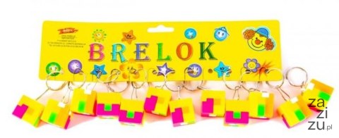Brelok 12szt kostka Brelok 12szt kostka
