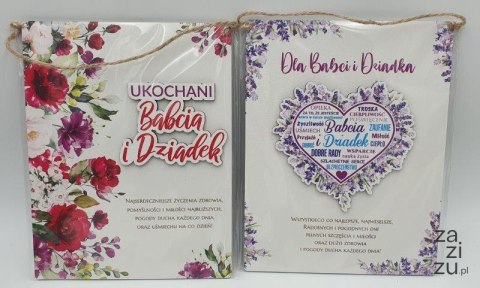Dyplom 23x18 cm Dla Babci i Dziadka Dyplom 23x18 cm Dla Babci i Dziadka