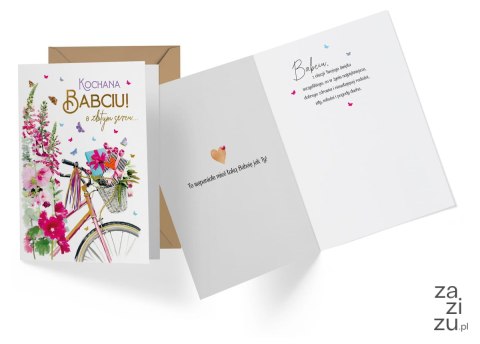 Karnet Babcia | PR-377 Karnet Babcia | PR-377