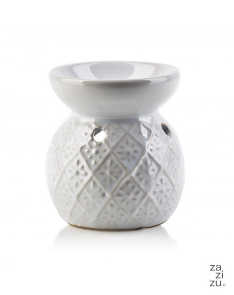Kominek ceramiczny biały na olejek zapachowy Kominek ceramiczny biały na olejek zapachowy