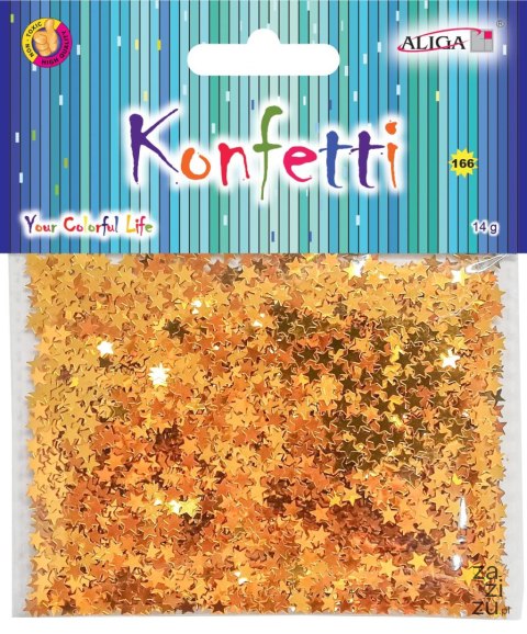 Konfetti złote gwiazdki op.14g | MT-4194 Konfetti złote gwiazdki op.14g | MT-4194