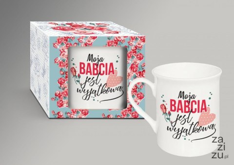 Kubek NBC z rantem 290ml - Moja Babcia jest wyjątkowa Kubek NBC z rantem 290ml - Moja Babcia jest wyjątkowa