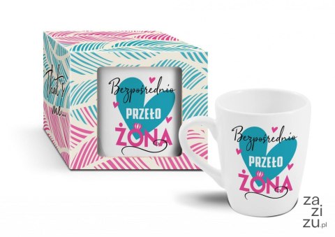 Kubek baryłka 300ml Babskie sprawy ''Bezpośrednia przełoŻona" Kubek baryłka 300ml Babskie sprawy ''Bezpośrednia przełoŻona"
