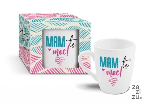 Kubek baryłka 300ml Babskie sprawy ''Mam te moc" Kubek baryłka 300ml Babskie sprawy ''Mam te moc"