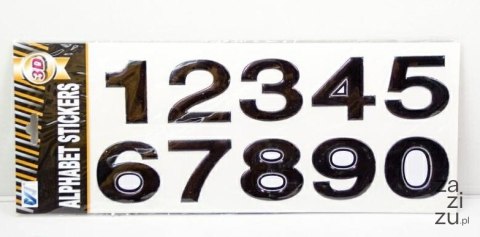Naklejki cyfry 4,5 cm na blistrze 6394 Naklejki cyfry 4,5 cm na blistrze 6394