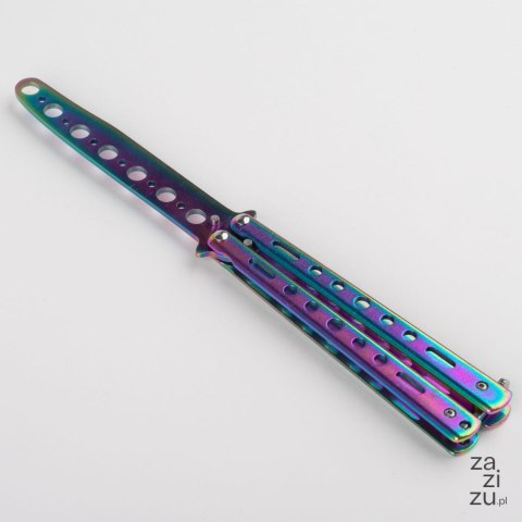 Nóż motylkowy treningowy tępy B-2143_2 Nóż motylkowy treningowy tępy B-2143_2
