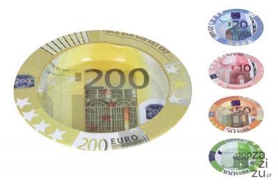 Popielniczka metalowa 13,5x1,5cm EURO Popielniczka metalowa 13,5x1,5cm EURO