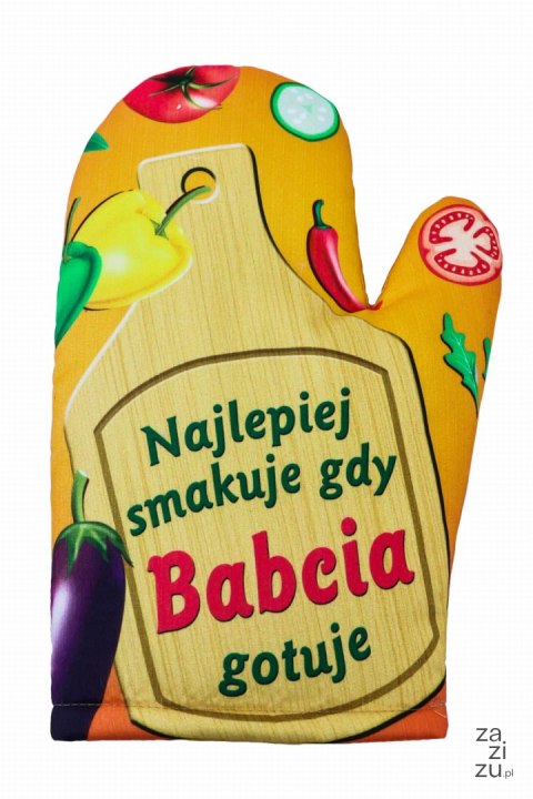 Rękawica kuchenna Babcia | R35 Rękawica kuchenna Babcia | R35