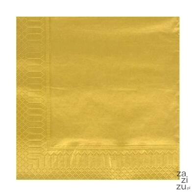 Serwetka 33x33 złota 20szt SJ0015 Serwetka 33x33 złota 20szt SJ0015