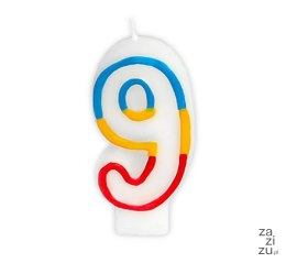 Świeczka cyferka 