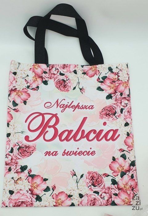 Torba na zakupy BABCIA PIWONIE Torba na zakupy BABCIA PIWONIE