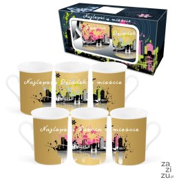 Zestaw 2 kubków NBC wysokich 290ml - Najlepsi w mieście