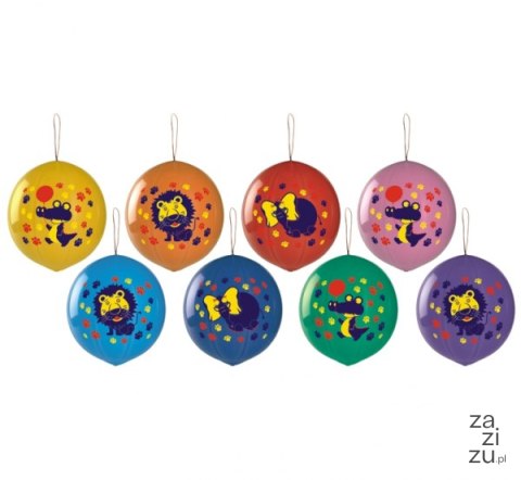 Balon pastel różnokolorowe "Piłka ze Zwierzętami" 50 szt. | GPBD1/614 Balon pastel różnokolorowe "Piłka ze Zwierzętami" 50 szt. | GPBD1/614