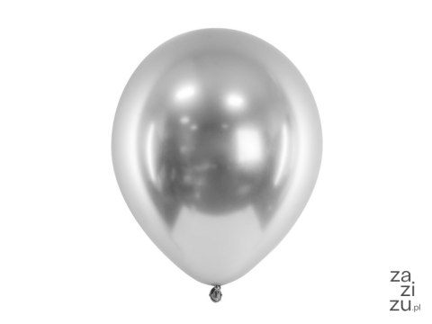 Balony srebrne 30 cm 10 szt. CHB1-018-10 Balony srebrne 30 cm 10 szt. CHB1-018-10