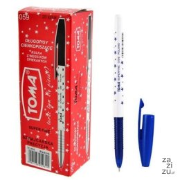 Długopis Superfine niebieski Toma 20 szt. TO-059