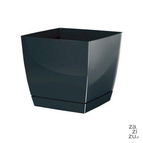 Doniczka COUBI 10x10x9,2 cm GRAFIT Doniczka COUBI 10x10x9,2 cm GRAFIT