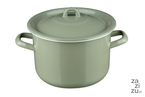 Garnek szary z pokrywką 3,4l-18cm Garnek szary z pokrywką 3,4l-18cm