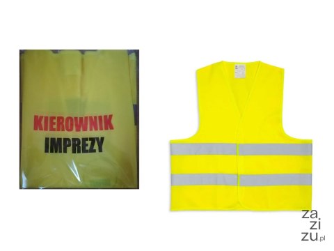 Kamizelka odblaskowa Kierownik imprezy Kamizelka odblaskowa Kierownik imprezy