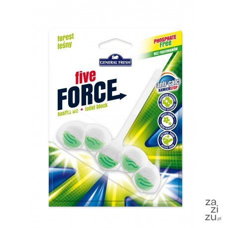 Kostka do wc FIVE FORCE leśny Kostka do wc FIVE FORCE leśny