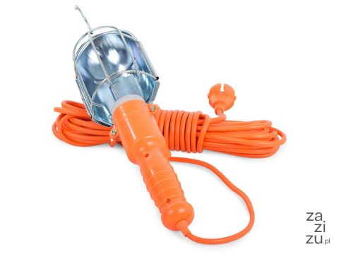 Lampa warsztatowa garażowa z kablem 10m 230v + hak | 11016 Lampa warsztatowa garażowa z kablem 10m 230v + hak | 11016