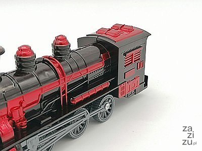 Lokomotywa z napędem na koło 25x11x7cm Lokomotywa z napędem na koło 25x11x7cm