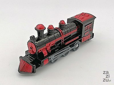 Lokomotywa z napędem na koło 25x11x7cm Lokomotywa z napędem na koło 25x11x7cm