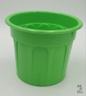 Osłonka / doniczka 10szt CARO 11cm ZIELONA