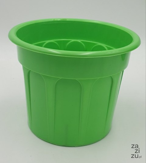 Osłonka / doniczka 10szt CARO 11cm ZIELONA Osłonka / doniczka 10szt CARO 11cm ZIELONA