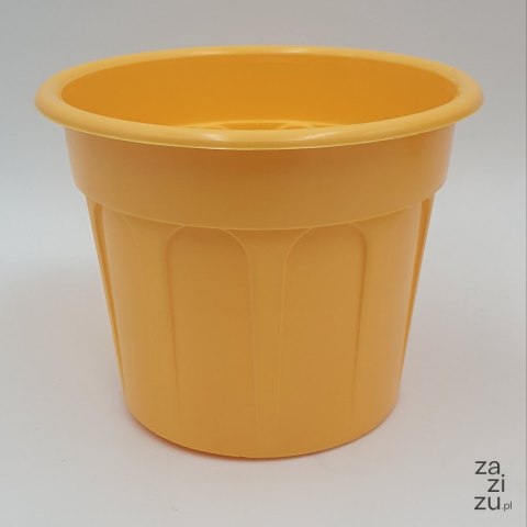 Osłonka / doniczka 10szt. CARO 11cm ŻÓŁTA Osłonka / doniczka 10szt. CARO 11cm ŻÓŁTA