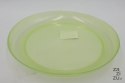 Podstawka 17cm transparentna zielona 10szt