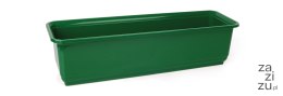 Skrzynka balkonowa+podstawka 60cm ZIELONA