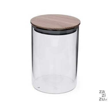 Słój 550 ml z metalową pokrywką Słój 550 ml z metalową pokrywką