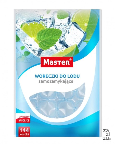 Woreczki do lodu 144kostki MASTER | S105 Woreczki do lodu 144kostki MASTER | S105
