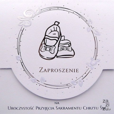 Zaproszenie na Chrzest Św. 10szt. KW LUX Zaproszenie na Chrzest Św. 10szt. KW LUX