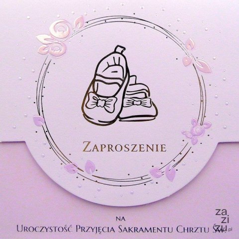 Zaproszenie na Chrzest Św. 10szt. KW LUX Zaproszenie na Chrzest Św. 10szt. KW LUX
