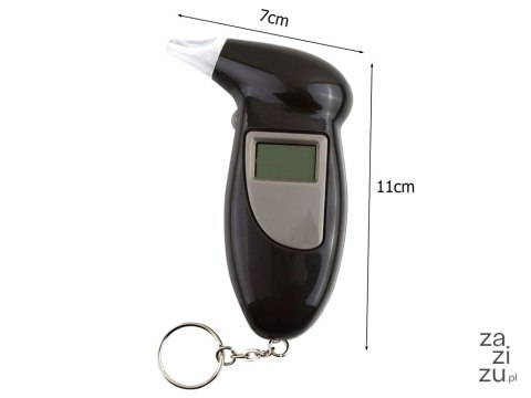 Alkomat z wymiennymi ustnikami 5 końcówek lcd 01254 Alkomat z wymiennymi ustnikami 5 końcówek lcd 01254