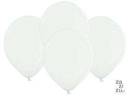 Balony pastelowe białe 23cm 100 szt. 88-01