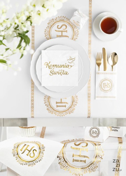Bieżnik Komunia Święta 5m x 30 cm | 127568 Bieżnik Komunia Święta 5m x 30 cm | 127568