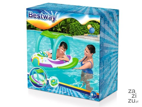 Dmuchany ponton z daszkiem łódka Bestway | 34149 Dmuchany ponton z daszkiem łódka Bestway | 34149