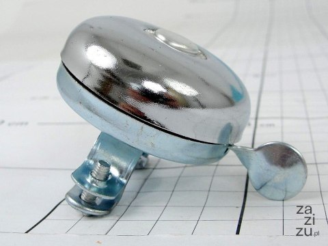 Dzwonek do roweru śr. 5,5cm, wys. 4,5cm Dzwonek do roweru śr. 5,5cm, wys. 4,5cm
