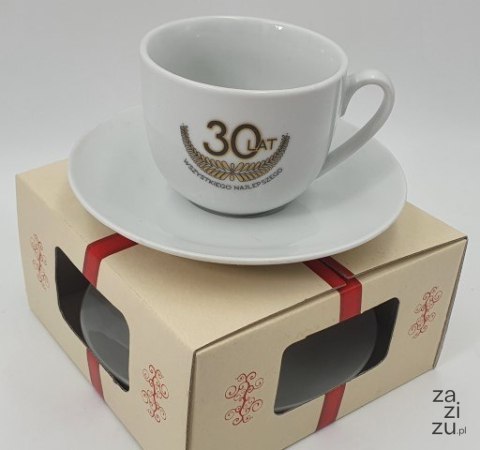 Filiżanka +spodek 30 lat Filiżanka +spodek 30 lat