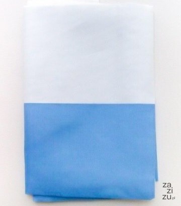 Flaga 115x70cm BIAŁO-NIEBIESKA Flaga 115x70cm BIAŁO-NIEBIESKA