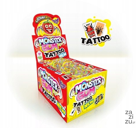 Guma balonowa MONSTER GUM TAAAOO 200 szt. Guma balonowa MONSTER GUM TAAAOO 200 szt.