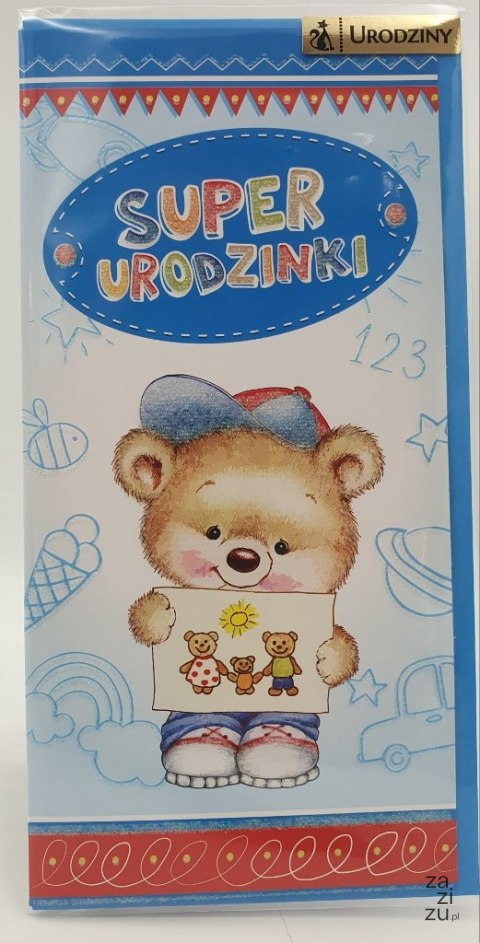 Karnet długi SUPER URODZINKI Karnet długi SUPER URODZINKI